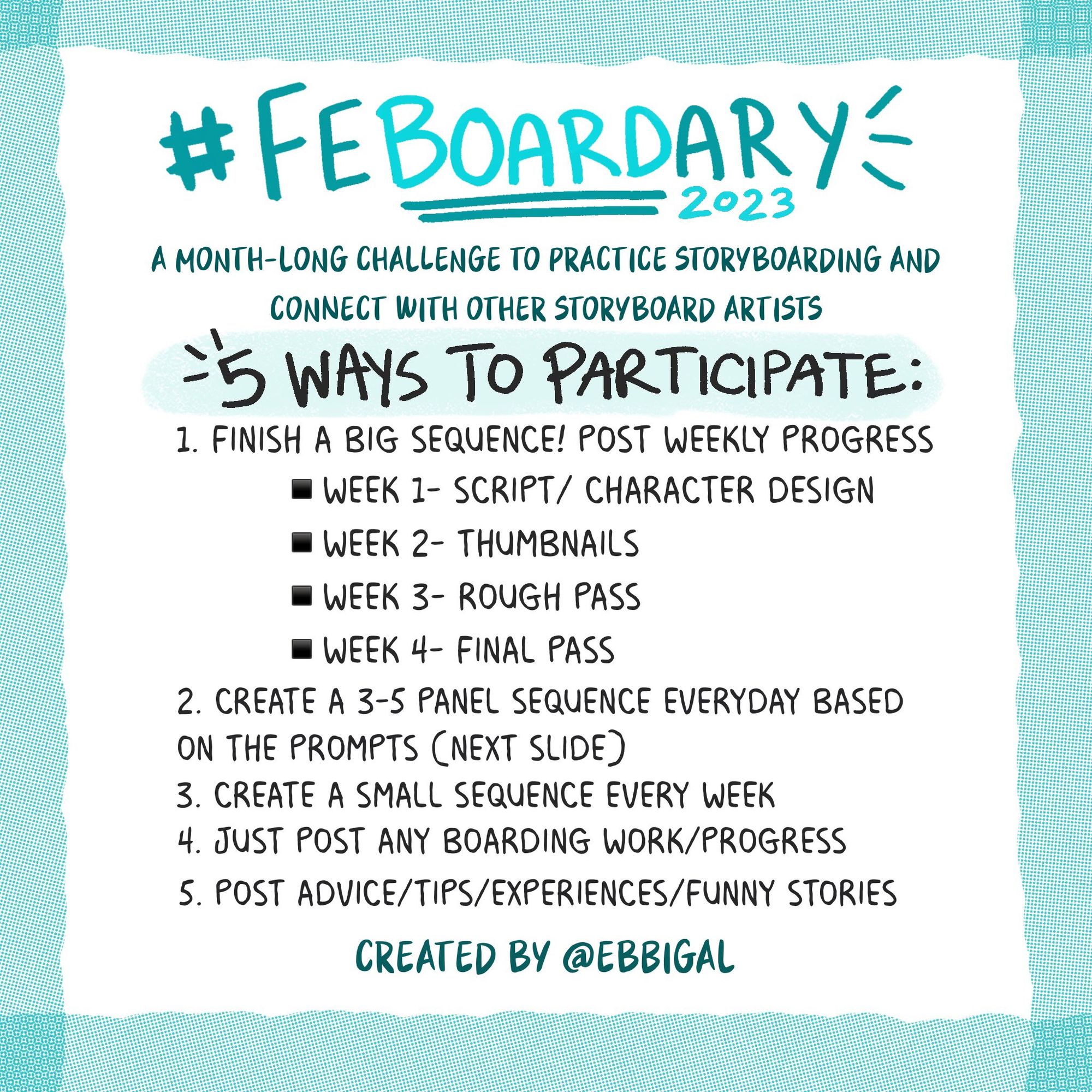 #Feboardary Storyboard Challenge